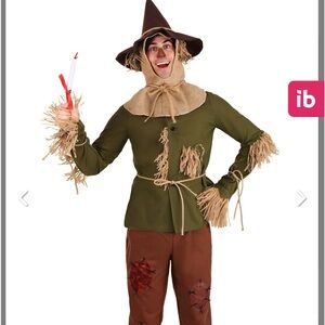 Men’s Wizard of Oz, scarecrow costume size medium